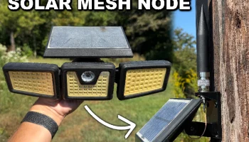Адаптер солнечного света движения к узлу Mesh (общий тре...