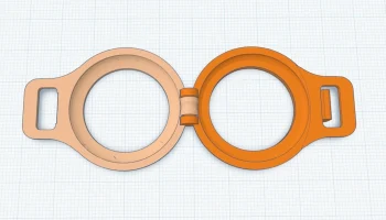 *Чехол для ключей Apple AirTag с печатью на месте 7