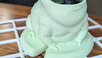 Kawaii Chonky Frog - Корзина для рабочего стола Gridfinit... 3