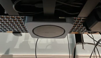 Подвес для Mac Mini (2018) под рабочую поверхность 3