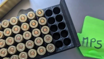 Компактный ящик для боеприпасов на 50 патронов | 9мм Люге... 3