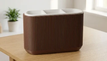 Ребристый органайзер для столовых приборов Caddy