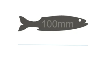 Рыбомеры 100 и 200 мм. 1