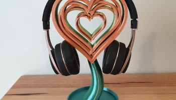 Подставка для наушников Love Hearts