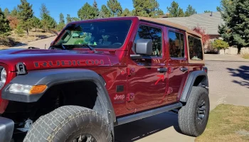 2018+ Jeep (JL) заглушка для замка ключа 1