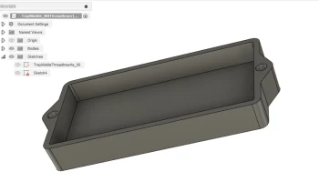 Короткий батарейный отсек RC 1/8 Xray XB8E