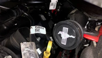 Трубка заглушки звука Mustang GT (2018) 2