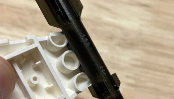 Ракета из строительных блоков Lego 1