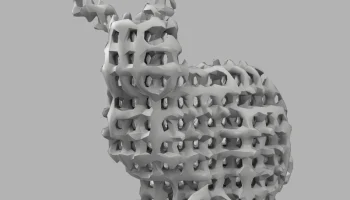 Моды Stanford Bunny Mesh: Lattice Моды Stanford Bunny Mesh: Lattice