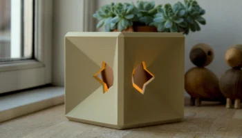 Tesseract tealight