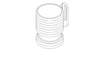 Круглая ваза/кашпо Torus Plus 2