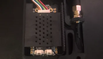 Корпус с 3D-печатью для антенных салазок Heltec V4 (GPS)...