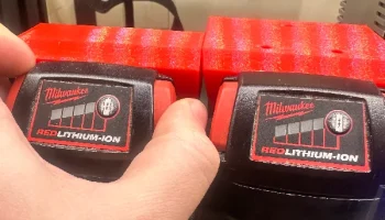 Крепления для аккумуляторов Milwaukee M18, универсальные... 4