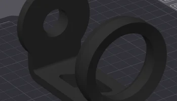Удлиненное опорное кольцо для механического кронштейна д... Удлиненное опорное кольцо для механического кронштейна д...