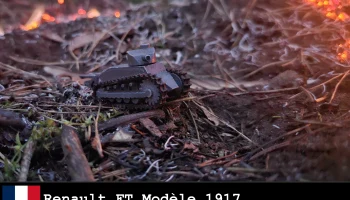 Модель Рено ФТ-17 1:91