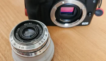 Переходник для объектива Canon EF-M на M39 SLR/Zenit 39 м... 1