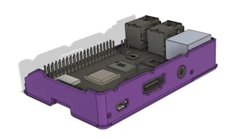 Совместимая с Raspberry Pi 3 замена нижней панели для Pi... 2