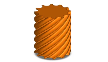 Twist vase 1