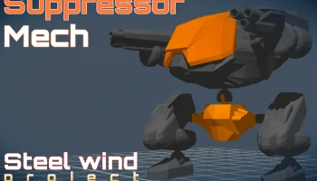 Suppressor Mech ||| Steel Wind Project Suppressor Mech ||| Steel Wind Project