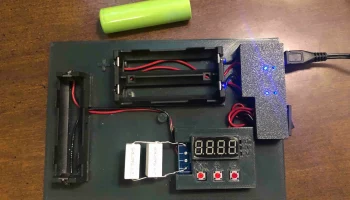 18650 Зарядное устройство и анализатор аккумуляторов TP4... 2