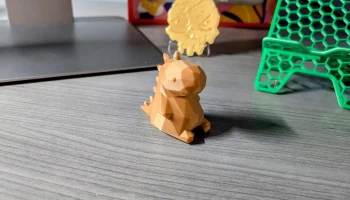 Низкополигональный стол Дино 1