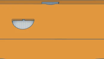 T-Deck OG Keyboard Backplate- Front Facing Speaker Mod