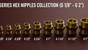 Стандартный шестигранный ниппель BSPP (G 1/8" - G 2") / ...