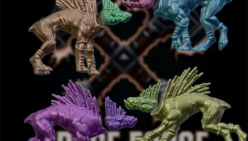 Savage Tracker Beasts - Alien Hunting Hounds STL Pack 6