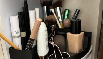 Угловой органайзер для ванной комнаты 2
