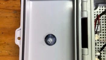 MeshCore Solar Node Gutter Mount 7