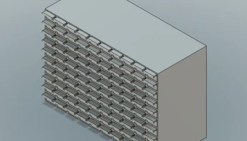 Ящики для хранения резисторов 10 мм x 15 мм x 70 мм 1