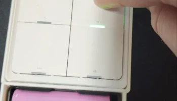 Tuya 4 Gang ZigBee - обновление 18650 4