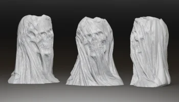 Ваза для цветов с черепом Ghost Bride