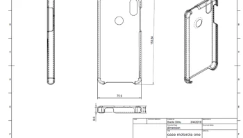 Чехол для Motorola One (P30 Play) 3