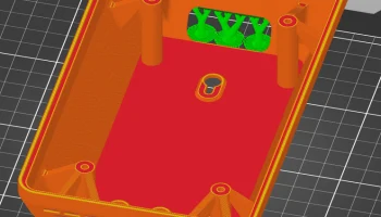 Настенный дисплей/чехол для Raspberry Pi с 7-дюймовым ди... 5