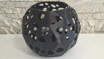 Органическая ваза/подсвечник сферы Вороного... 1