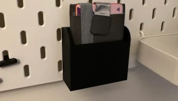 Тонкий контейнер для хранения вещей IKEA SKADIS....