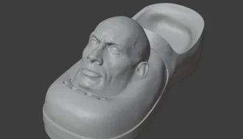 cRock (The Rock + crocs)