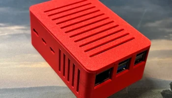 Корпус для Raspberry Pi 5 со шляпой NVMe