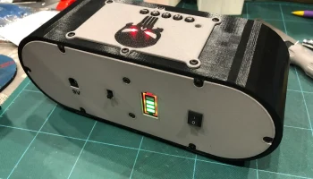 Модель самодельной Bluetooth колонки 1