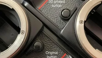 Кнопка блокировки памяти экспозиции Nikon F3 Кнопка блокировки памяти экспозиции Nikon F3
