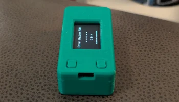 Корпус Lilygo T-Display ESP32 с аккумулятором 3