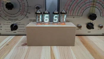 Трубочные часы с VFD 1