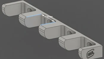 Настенный держатель магазинов Glock для страйкбола, 4 шт. 4