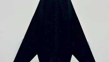 Детальный магнит F-117 Nighthawk