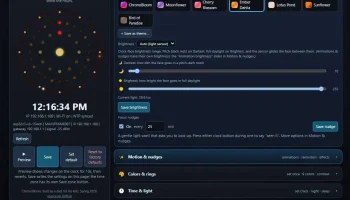 ChronoBloom: умные светодиодные кольцевые часы, которые ... 8