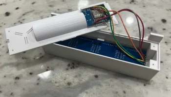 ESP8266 Wemos Clock News Переработана область прокрутки ... 2