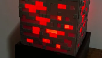 Светодиодный рассеиватель лампы из блока руды Minecraft 1
