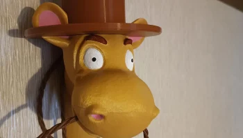 Настенный светильник с жирафом 1
