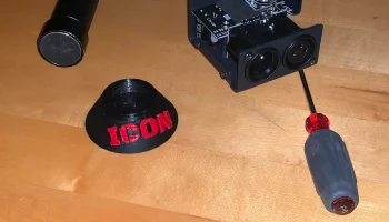 Складной тонкий светодиодный рабочий фонарь ICON 800 люм... 1
